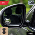 360 Degree Adjustable Car Blind Spot Mirror (2 Pc)